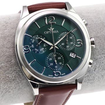 Optima - Swiss Chronograph - OSC449-SL-12 - Zonder, Nieuw