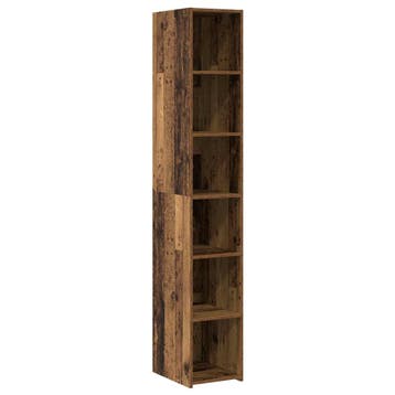 vidaXL buffetkast Oud hout 30 x 41 x 185 cm Bewerkt hout, Huis en Inrichting, Kasten | Buffetkasten, Minder dan 50 cm, Verzenden