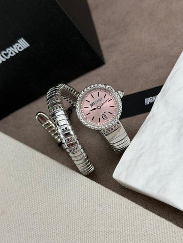 Just Cavalli - Sirena Silver Pink - Zonder minimumprijs -, Nieuw