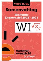 ExamenOverzicht - Samenvatting Wiskunde VMBO TL/GL, Verzenden, Gelezen, ExamenOverzicht