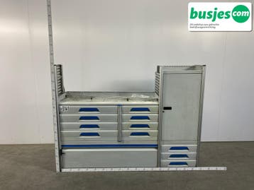 Sortimo alu bedrijfswagen inrichting 1740x390x1300mm (3141), Ophalen of Verzenden