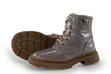 Milo &amp; Mila Boots Meisjes in maat 26 Zilver, Verzenden, Jongen of Meisje, Schoenen, Zo goed als nieuw