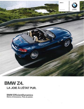 2012 BMW Z4 ROADSTER BROCHURE FRANS, Boeken, Nieuw, BMW, Author