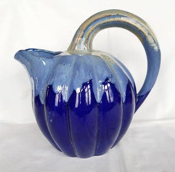 Alphonse Mouton - Kruik - Keramiek - Blauwe meloen