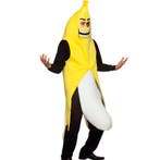 Verkleedkleren Bananen Pak Volwassenen Blote Gepelde Banaan, Verzenden, Nieuw