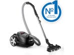 Philips -   Stofzuiger Met Zak Diep Zwart, Verzenden, Nieuw, Stofzak, Minder dan 1200 watt