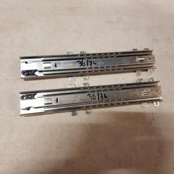 Ladegeleiders 36/74 cm - met rem, Ophalen of Verzenden, Nieuw