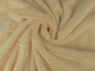 Kortharig bont stof – Champagne, Overige kleuren, 120 cm of meer, Ophalen of Verzenden, Polyester
