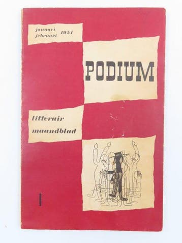 Gesigneerd; Lucebert, Campert, Reve, Claus e.a. - Podium.