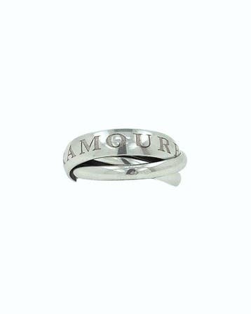 Cartier - Statement ring - Trinity - 18 karaat Witgoud -