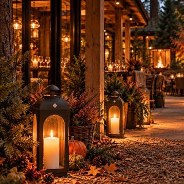 Set van 2 Capri Windlicht Antraciet Medium Decoratie, Verzenden, Nieuw