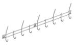 Intersteel garderobe 9 haken rvs, Huis en Inrichting, Woonaccessoires | Kapstokken, Verzenden, Nieuw
