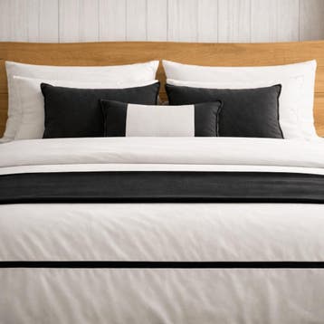 Forestales Elwood Massief Eiken Houten Bed met Lades 45CM -, Nieuw
