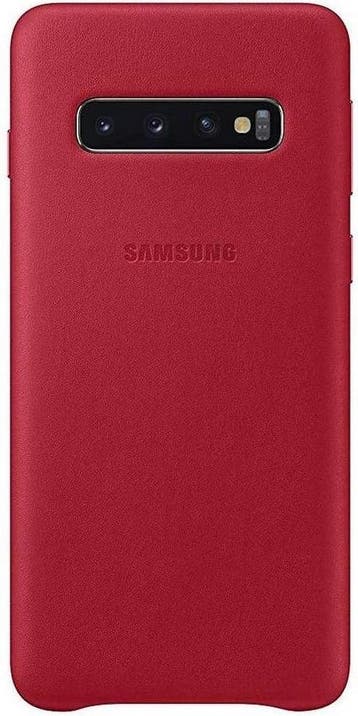 Samsung Lederen Cover - voor Samsung Galaxy S10 - Rood, Ophalen of Verzenden, Nieuw