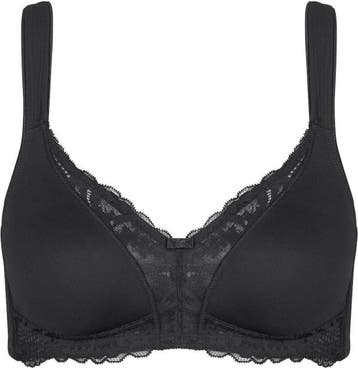 TRIUMPH BH - maat 95B- Modern Lace+ Cotton N - Zwart, Verzenden