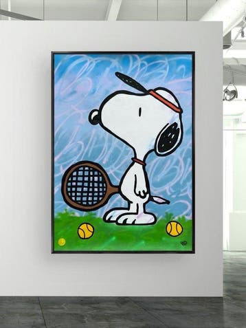 Alessandro Chindamo (1987) - Snoopy plays tennis