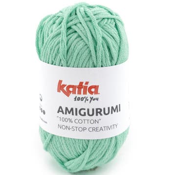 Katia Amigurumi 20 gram - 81 Zeegroen - Haakkatoen Garen, Ophalen of Verzenden, Nieuw