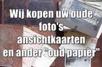 Gezocht: oude fotoalbums, ansichten, folders, brieven enz., Gelopen
