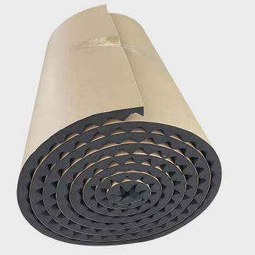 Zelfklevend Geluidsisolatie Schuim - Hoge Dichtheid Zwart (A, Doe-het-zelf en Verbouw, Isolatie en Afdichting, Verzenden, Nieuw