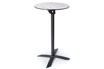 Statafel Helsinki | 60 cm | opklapbaar, Tuin en Terras, Tuintafels, Ophalen of Verzenden, Nieuw, Rond, Kunststof