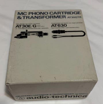 Audio-Technica - AT30GTR & AT630 MC Step-up-transformator, Nieuw