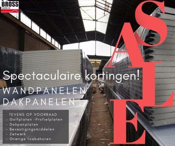 Beste prijs Wandpanelen | Sandwichplaten | Dakplaten | Pir, Ophalen, Nieuw