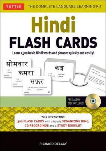 9780804839884 Hindi Flash Cards Kit | Tweedehands, Boeken, Studieboeken en Cursussen, Verzenden, Zo goed als nieuw, Richard Delacy