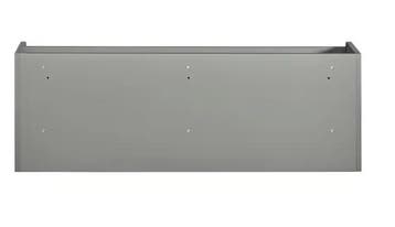 Wandkapstok met Plank – 3 Vakken Organizer en 4 Haken Grijs, Verzenden, Nieuw