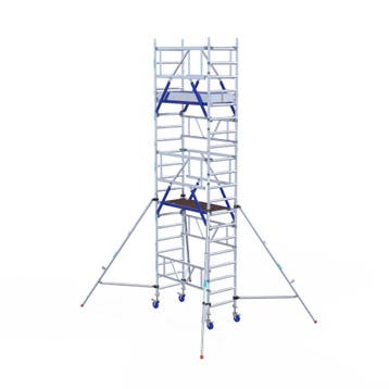 Rolsteiger ONE Tower XL PRO 75x165 6,2 meter werkhoogte, Verzenden, Nieuw, Rolsteiger of Kamersteiger, 5 meter of hoger