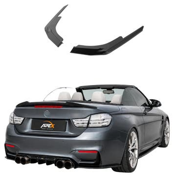 Apex - Diffuser seiten Splitter geschikt voor BMW M4 F82 |