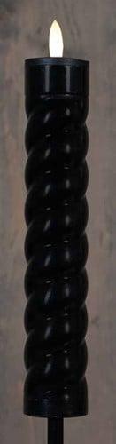 Led fakkel solar zwart swirl annas collection met timer, Ophalen of Verzenden, Nieuw