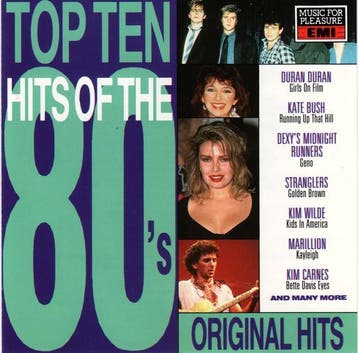 Various - Top Ten Hits Of The 80s, Ophalen of Verzenden, Gebruikt