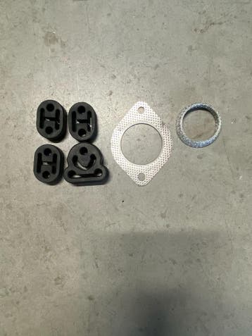 Complete uitlaat middendemper + einddemper + voorpijp Nissan, Verzenden, Nieuw