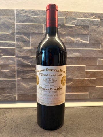 2001 Château Cheval Blanc - Saint-Émilion 1er Grand Cru, Nieuw