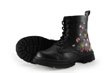 Milo &amp; Mila Boots Meisjes in maat 28 Zwart, Verzenden, Jongen of Meisje, Schoenen, Zo goed als nieuw