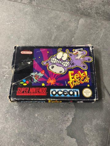 Nintendo - Snes - USA- Eek! The Cat - Videogame - In, Nieuw