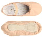 Sansha TUTU vleeskleurige leren kinder balletschoenen met el, Ophalen of Verzenden, Nieuw, Schoenen