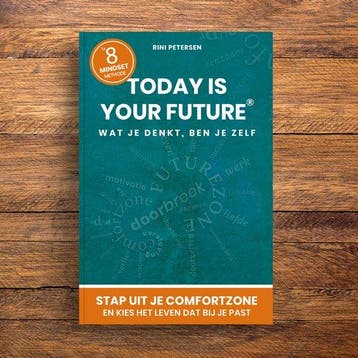 Mindset boek Today is Your Future voor growth mindset., Boeken, Verzenden, Zo goed als nieuw, Rini Petersen