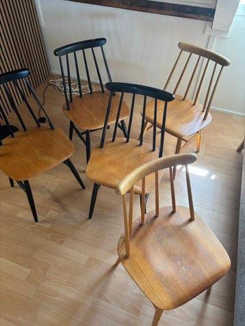 Edsby - Ilmari Tapiovaara - Stoel (5) - Fanett - Hout