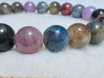 ***GEEN BOD*** Natuurlijke Saffier & Robijn Armband –, Verzamelen, Mineralen en Fossielen
