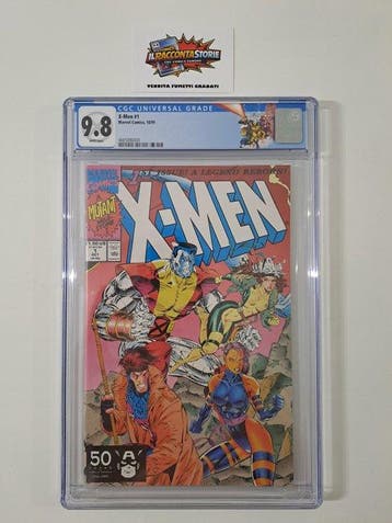 X-Men 1 - X-Men - 1 Graded comic - 1991/1991 - CGC 9.8, Boeken, Nieuw