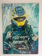 Eric Jan Kremer - Fernando Alonso first podium Aston Martin, Nieuw