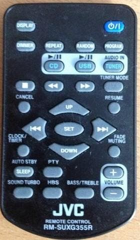 Afstandsbediening Jvc rm-suxg355r ux-g355, Ophalen of Verzenden, Nieuw, Origineel