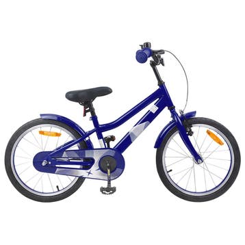 vidaXL Kinderfiets 18 Inch voor 5-7 jaar Donkerblauw, Fietsen en Brommers, Verzenden, Nieuw
