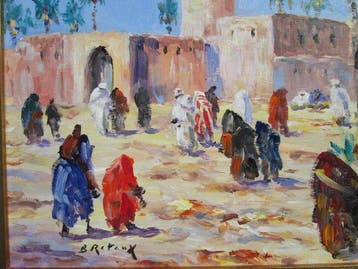 Bruno Retaux (1947) - Bled au Maroc