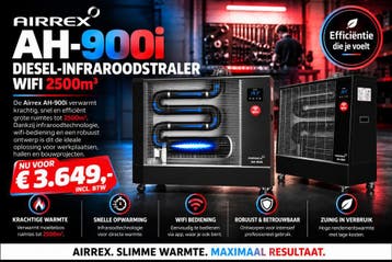 Airrex en val 6 Werkplaats infrarood heater diesel Kachels, Overige brandstoffen, Nieuw, Petroleumkachel, Ophalen of Verzenden