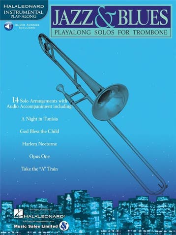 Jazz & Blues - Playalong Solos for Trombone, Ophalen of Verzenden, Nieuw, Trombone