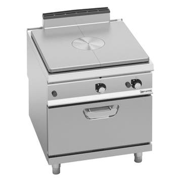 GGM Gastro | Gas platenfornuis - 20,8 kW - incl. statische |, Witgoed en Apparatuur, Fornuizen, Verzenden, Nieuw, Inbouw