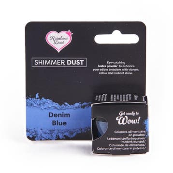 RD Shimmer Kleurpoeder Denim Blauw 3g, Verzenden, Nieuw