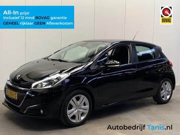 Peugeot 208 | Zakelijke Lease v.a. €202.59 pm, Automaat, Gebruikt, Euro 6, Zwart